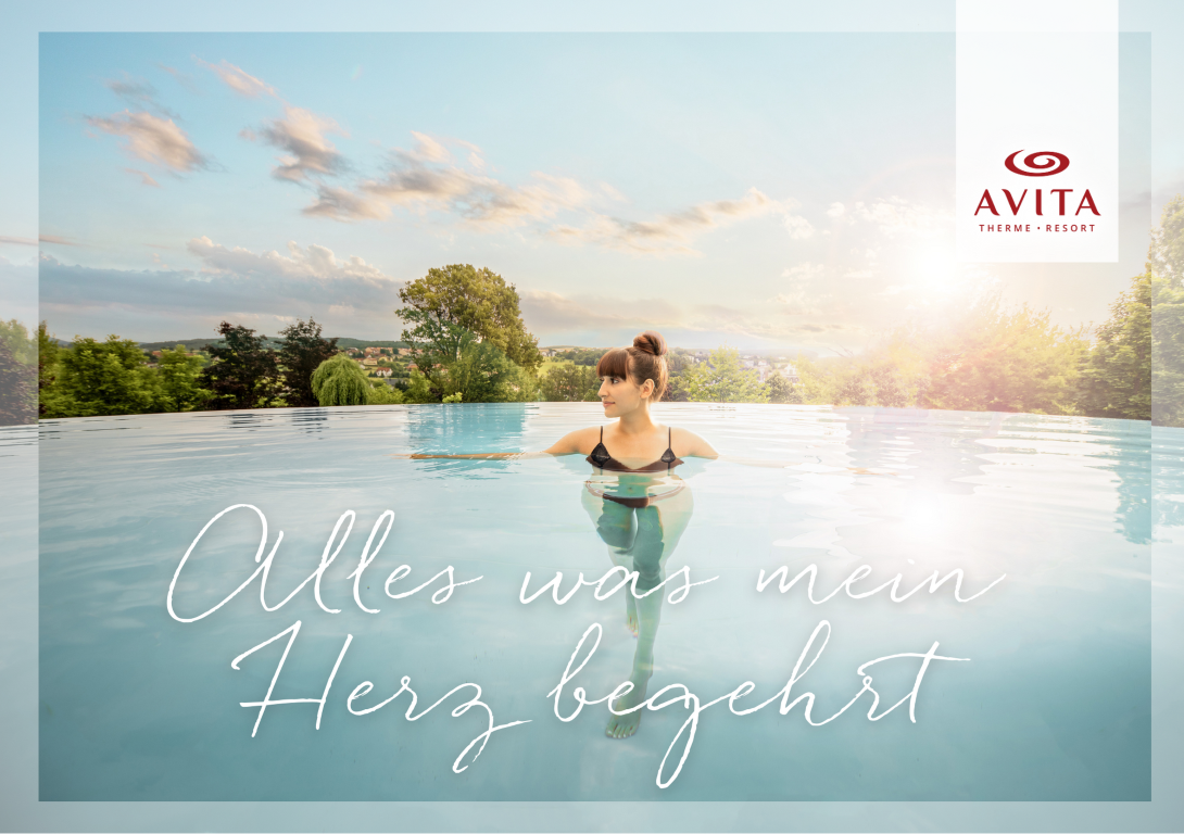 Außenansicht der Therme Therme Avita